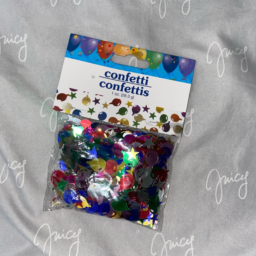 bag of confetti